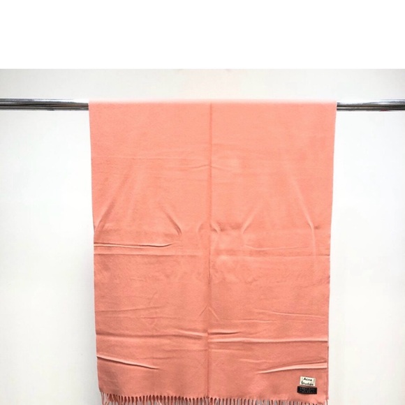 Acne Studios Pink Virgin Wool scarf - Picture 2 of 3